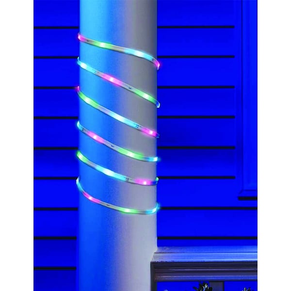 Celebrations Celebrations LED Multicolored 108 ct Rope Christmas Lights 18 ft. 2T434212 - main